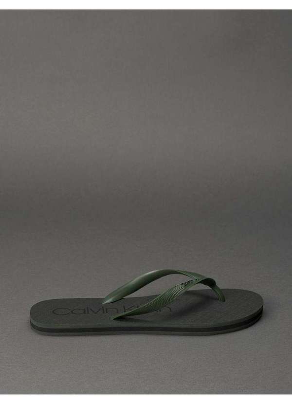 Calvin Klein Jeans - Chinelo Masculino Calvin Klein Swimwear - Militar Verde