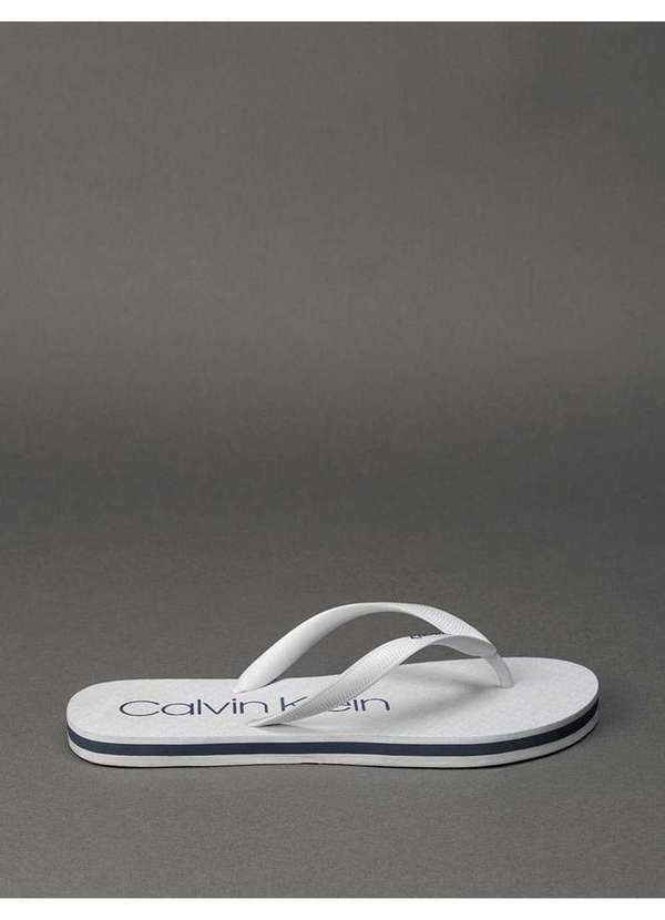 Calvin Klein Jeans - Chinelo Masculino Calvin Klein Swimwear - Branco Branco