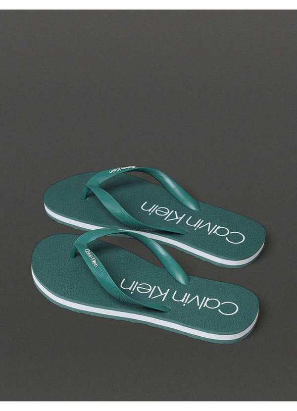 Calvin Klein Jeans - Chinelo Masculino Calvin Klein Swimwear - Verde Verde 3