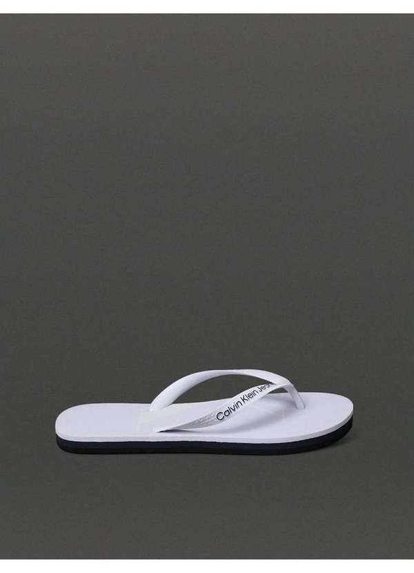 Calvin Klein Jeans - Chinelo Masculino Full Calvin Klein Jeans - Branco Branco
