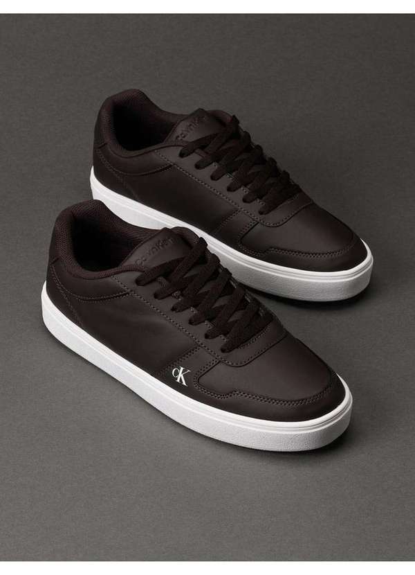 Calvin Klein Jeans - Tênis Ck Basic - Cafe Marrom 2