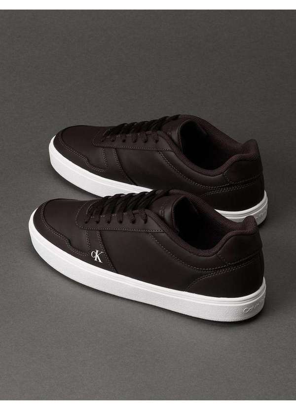 Calvin Klein Jeans - Tênis Ck Basic - Cafe Marrom 3