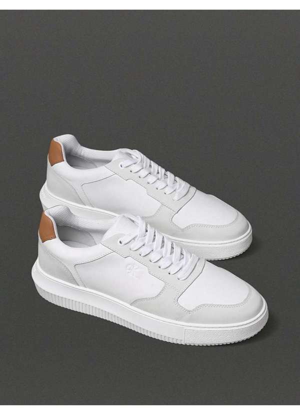 Calvin Klein Jeans - Tênis Masculino Chunky Layers Calvin Klein Jeans - Branco 2 Branco 3