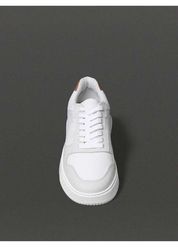 Calvin Klein Jeans - Tênis Masculino Chunky Layers Calvin Klein Jeans - Branco 2 Branco 4