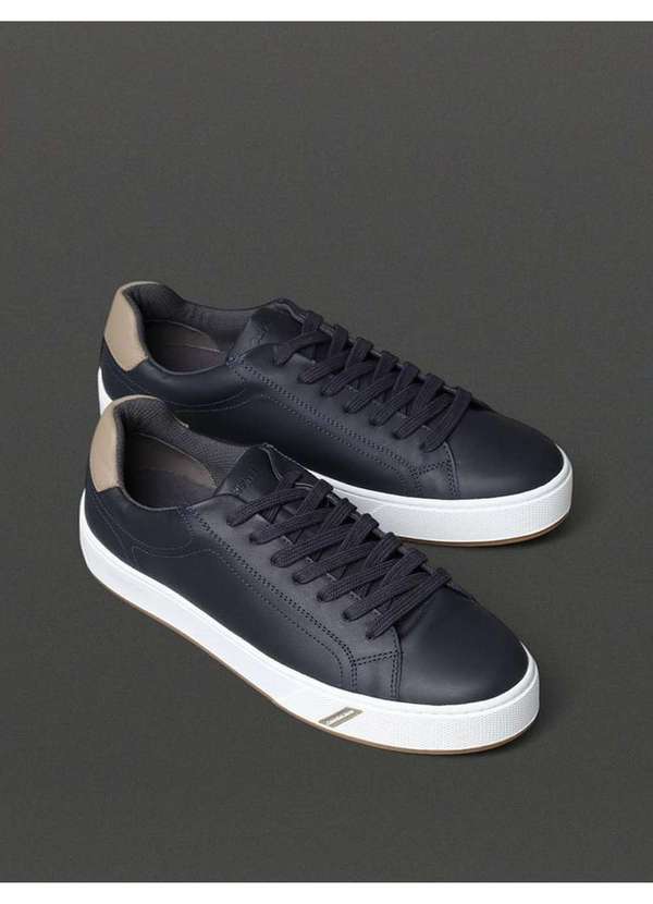 Calvin Klein Jeans - Tênis Masculino Palito Clean Casual Calvin Klein Jeans - Marinho Azul 2