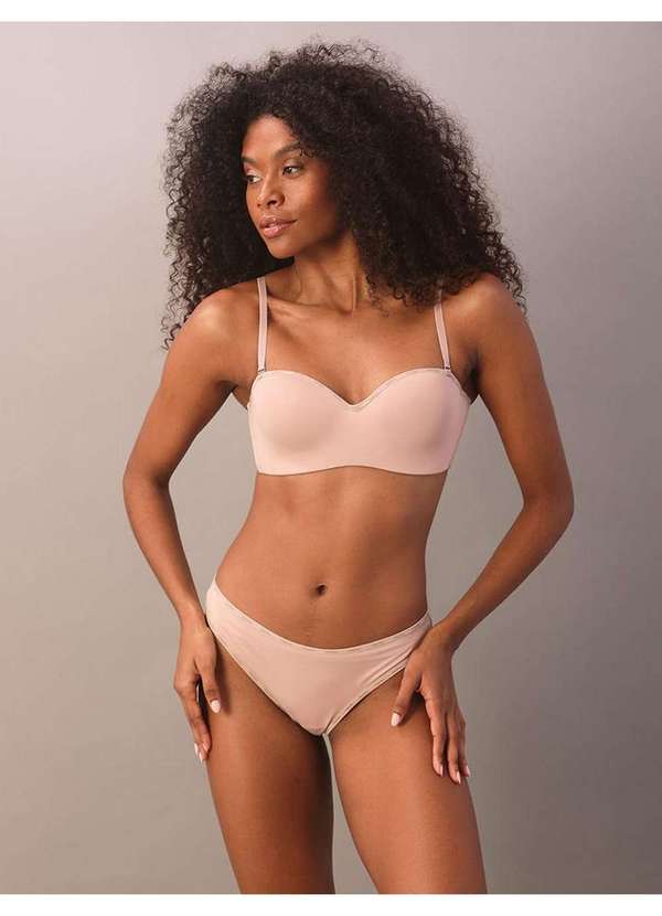Calvin Klein Jeans - Sutiã Tomara que Caia Soft Micrologo Calvin Klein Underwear - Ski Nude 2