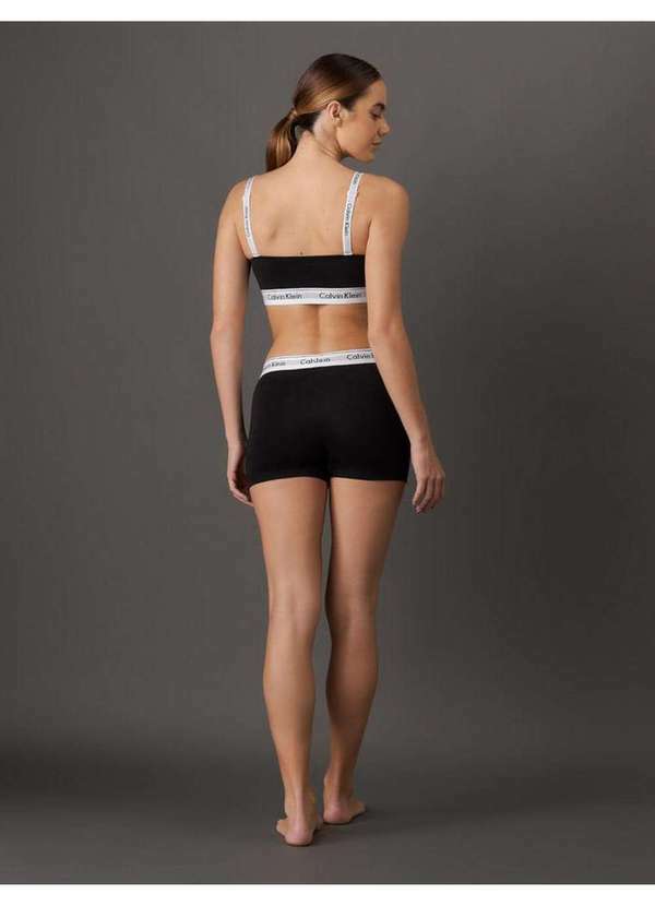 Calvin Klein Jeans - Top Feminino Modern Cotton Calvin Klein Underwear - Preto Preto