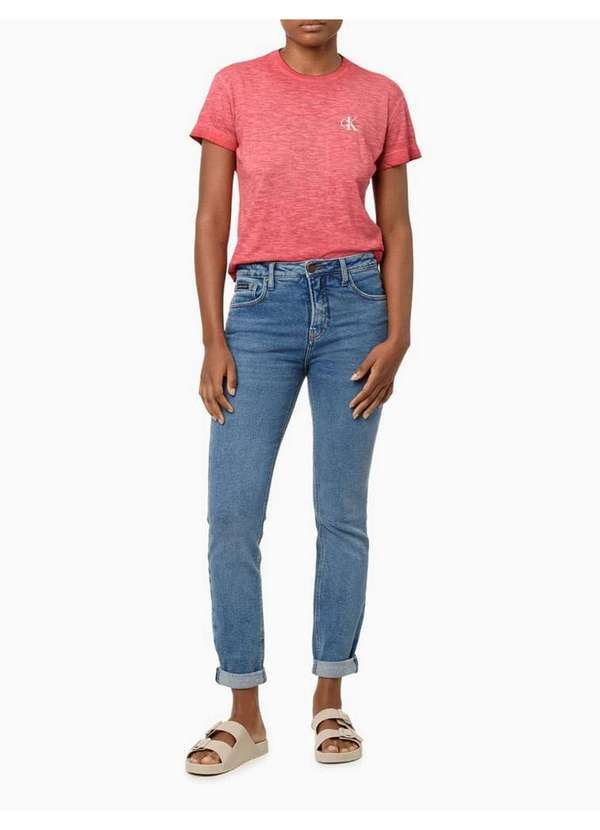 Calvin Klein Azzurro Cotton Women's Skinny Jean