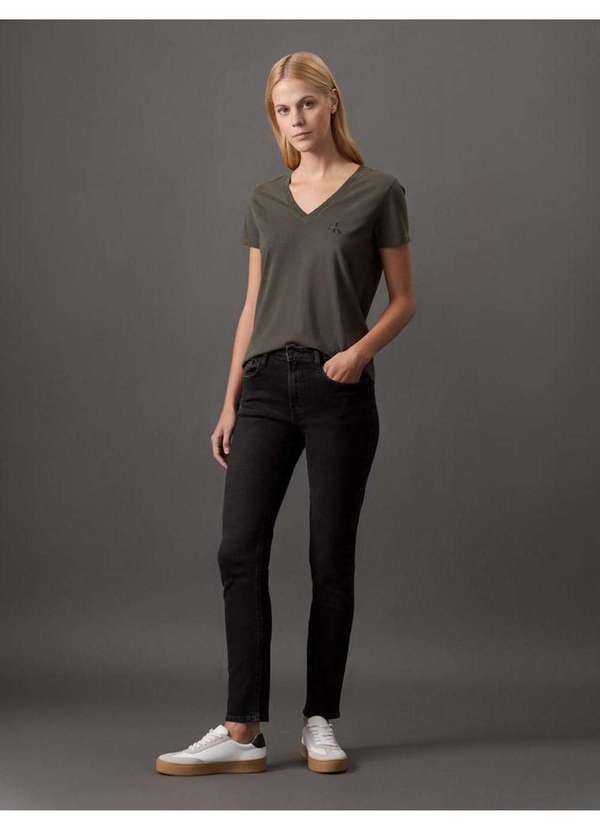 Jeans Calvin CalÃ§a Calvin Klein Feminina Preta Calça Jeans