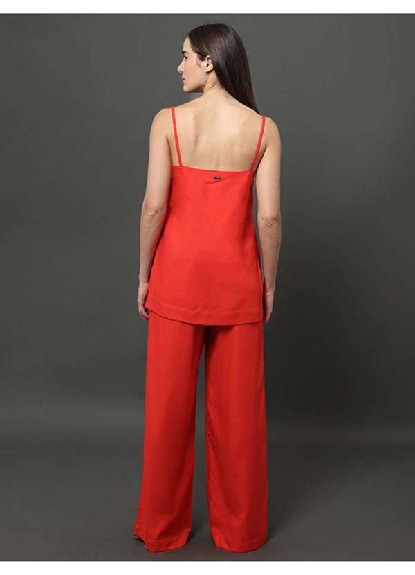 Calvin Klein Jeans - Top Feminino Alongado Calvin Klein Jeans - Vermelho Vermelho