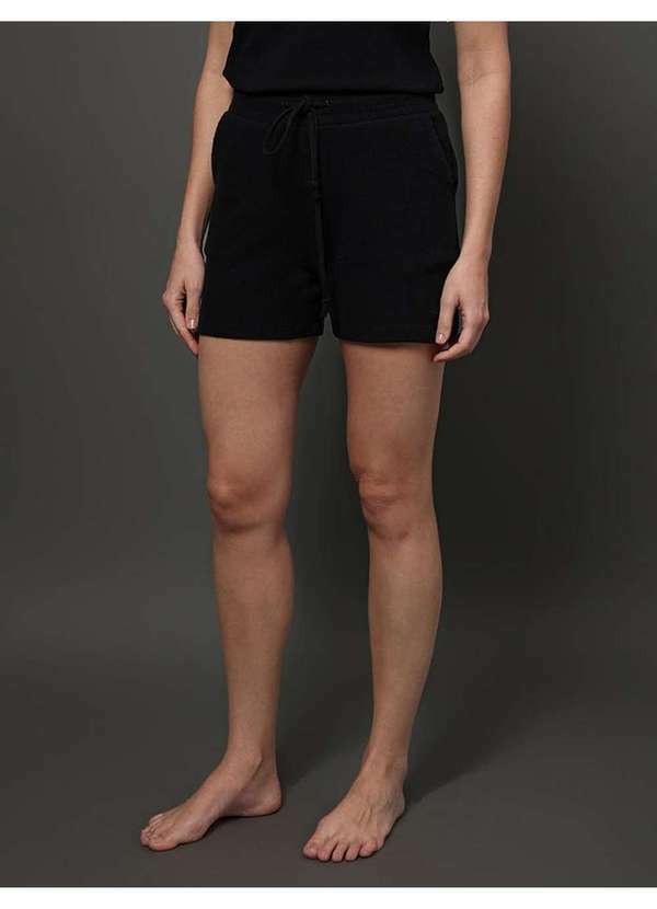 Calvin Klein Jeans - Shorts Feminino Touch Cotton Calvin Klein Underwear - Preto Preto