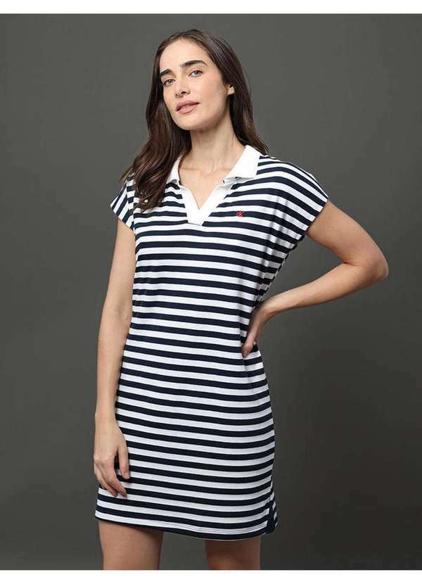 Calvin Klein Jeans - Vestido Feminino Polo Malhão Calvin Klein Jeans - Branco 2 Branco