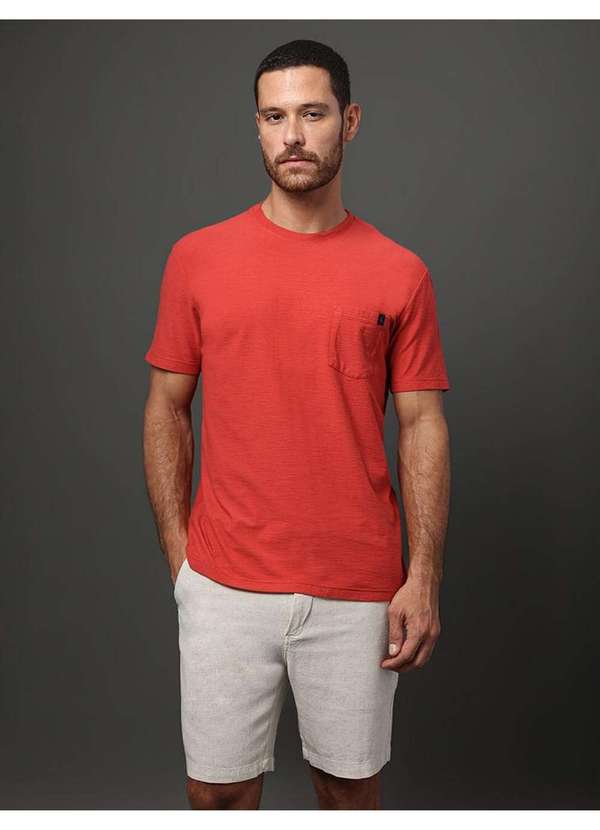 Calvin Klein Jeans - Bermuda Masculina Linen Calvin Klein Jeans - Off White Branco 5