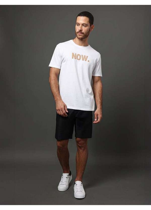 Calvin Klein Jeans - Bermuda Masculina Liocell Calvin Klein Jeans - Preto Preto