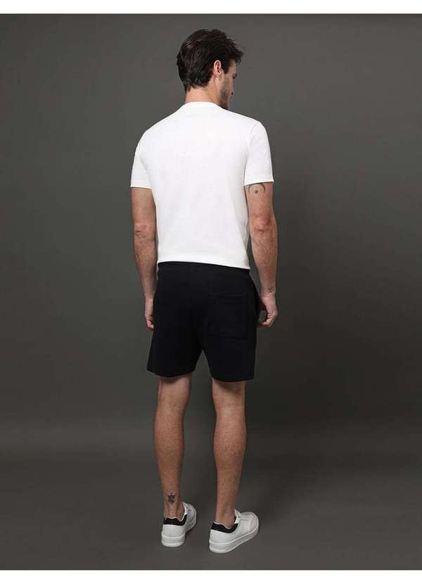 Calvin Klein Jeans - Bermuda Masculina Moletom Jogger Calvin Klein - Preto Preto