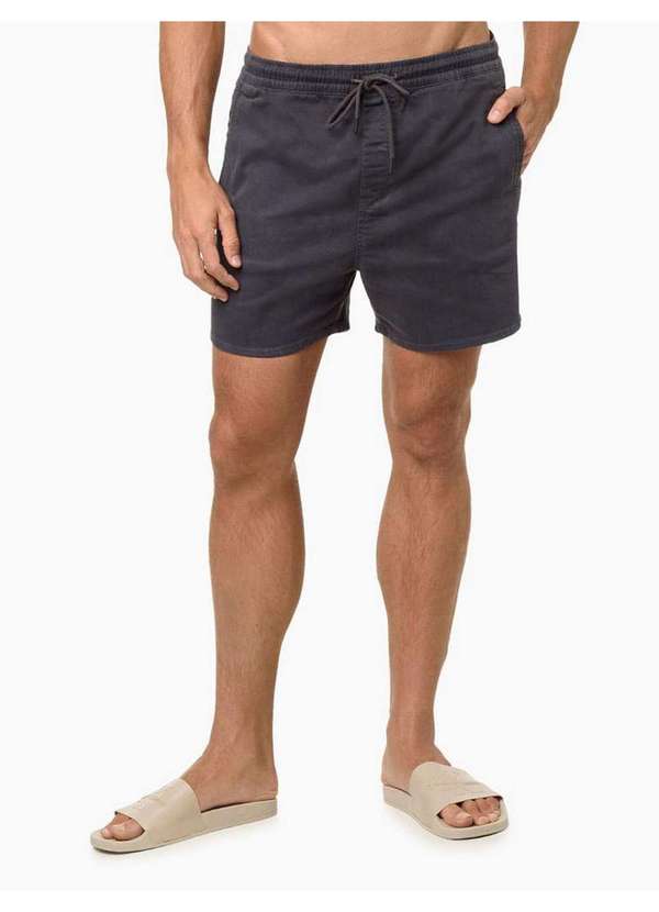 Calvin Klein Jeans - Shorts Masculino Color Moletom com Silk Calvin Klein Jeans - Chum Cinza 2