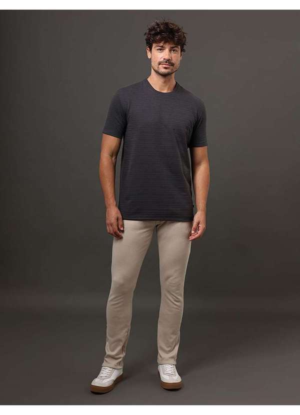 Calvin Klein Jeans - Calça Ckj 5 Pockets Skinny - Caqui Claro Bege 5