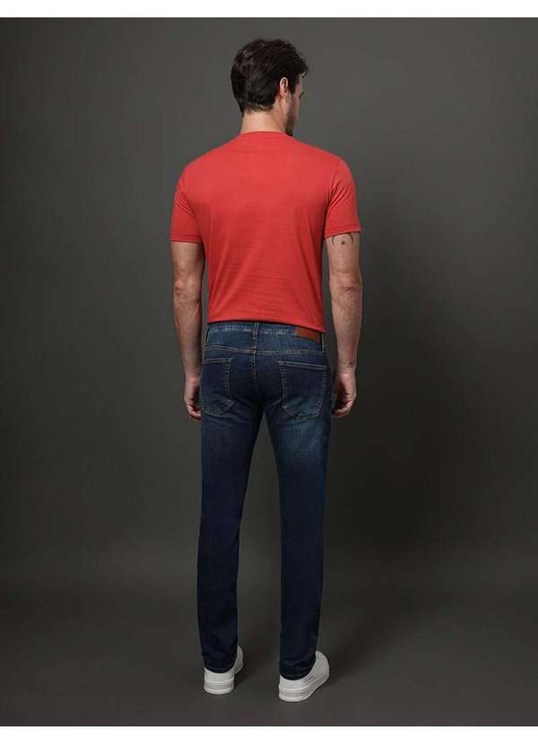 Calvin Klein Jeans - Calça Jeans Masculina Skinny 5 Pockets Calvin Klein - Marinho Azul 5