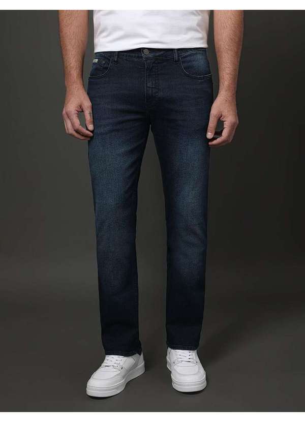 Calvin Klein Jeans - Calça Jeans Masculina Slim 5 Pockets Calvin Klein - Marinho Azul