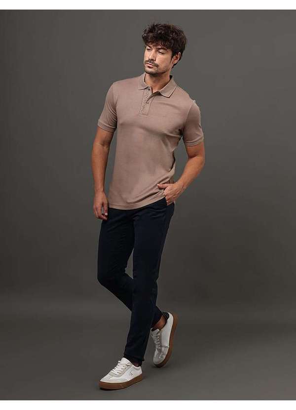 Calvin Klein Jeans - Calça Masculina Chino Slim Modern Twill Calvin Klein - Marinho Azul 2