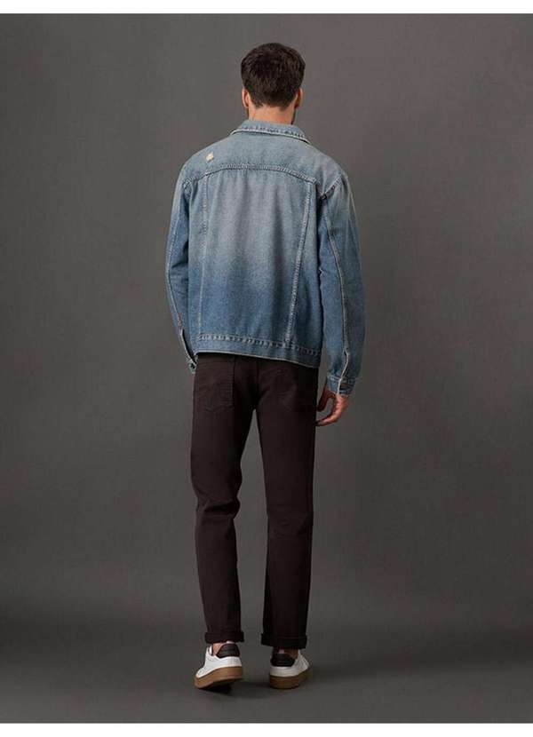 Calvin Klein Jeans - Calça Masculina Color Moletom 5 Pockets Calvin Klein Jeans - Cafe Marrom 2