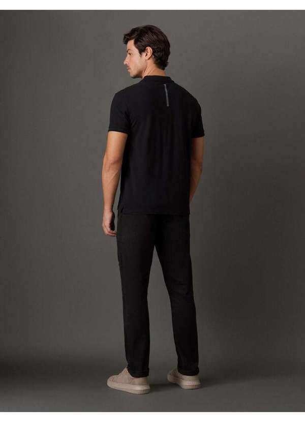 Calvin Klein Jeans - Calça Masculina Color New Skinny Cargo Calvin Klein Jeans - Preto Preto 5