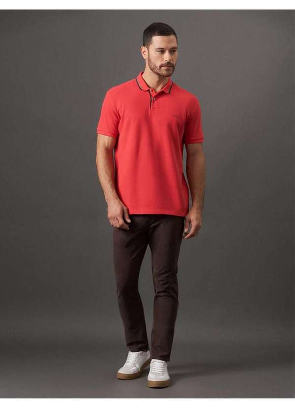 Calvin Klein Jeans - Calça Masculina Color Skinny Calvin Klein Jeans - Cafe Marrom 3