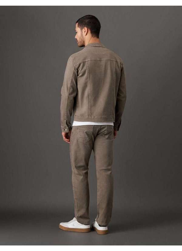 Calvin Klein Jeans - Calça Masculina Color Slim Calvin Klein Jeans - Caqui Medio Bege 2