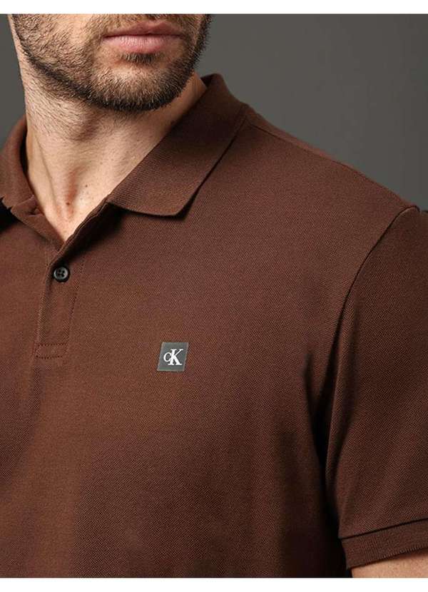 Calvin Klein Jeans - Polo Masculina Premium Calvin Klein Jeans - Marrom Marrom 3