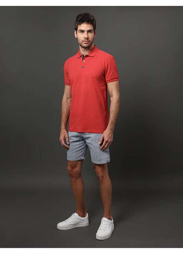 Calvin Klein Jeans - Polo Masculina Premium Calvin Klein - Vermelho Vermelho