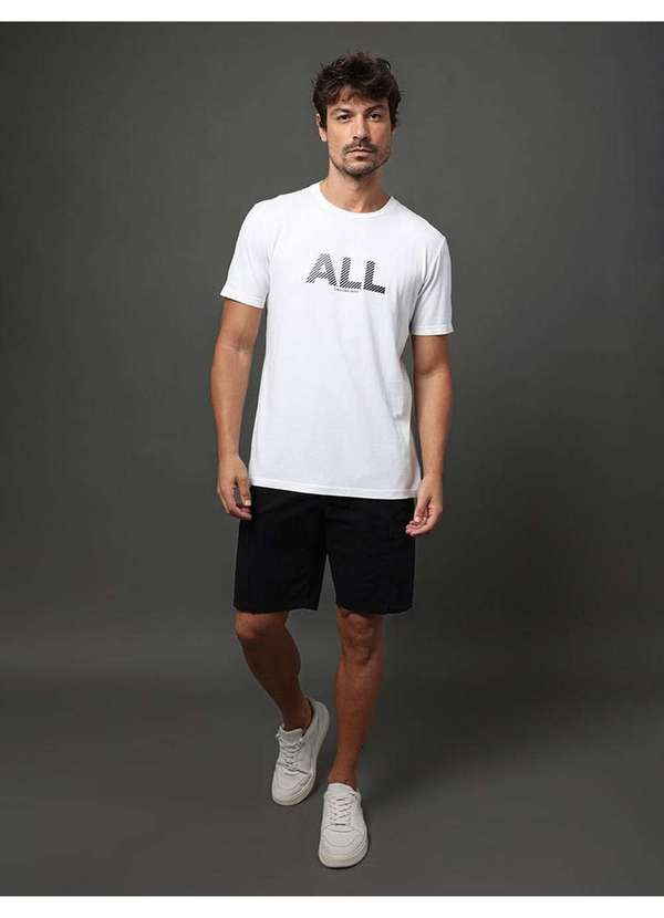 Calvin Klein Jeans - Camiseta Masculina All Calvin Klein Jeans - Branco Branco 2