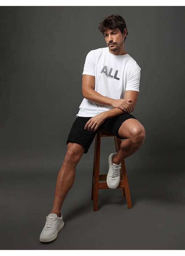 Calvin Klein Jeans - Camiseta Masculina All Calvin Klein Jeans - Branco Branco 5