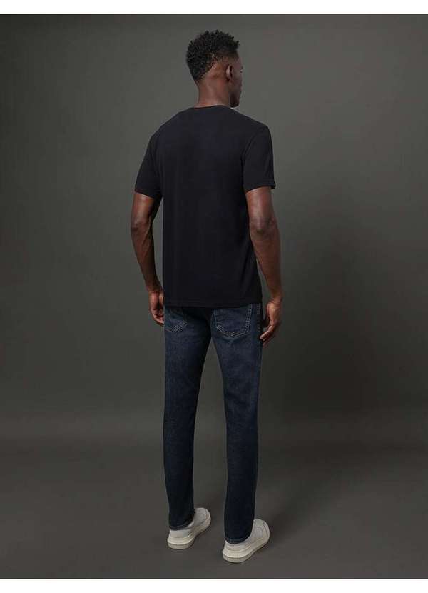 Calvin Klein Jeans - Camiseta Masculina All Calvin Klein Jeans - Preto Preto
