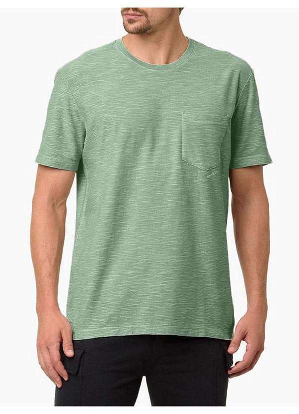 Calvin Klein Jeans - Camiseta Masculina Find Your Path - Verde Verde