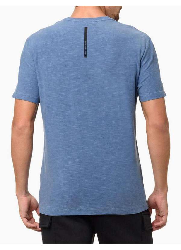 Calvin Klein Jeans - Camiseta Masculina Find Your Path - Indigo Azul 3