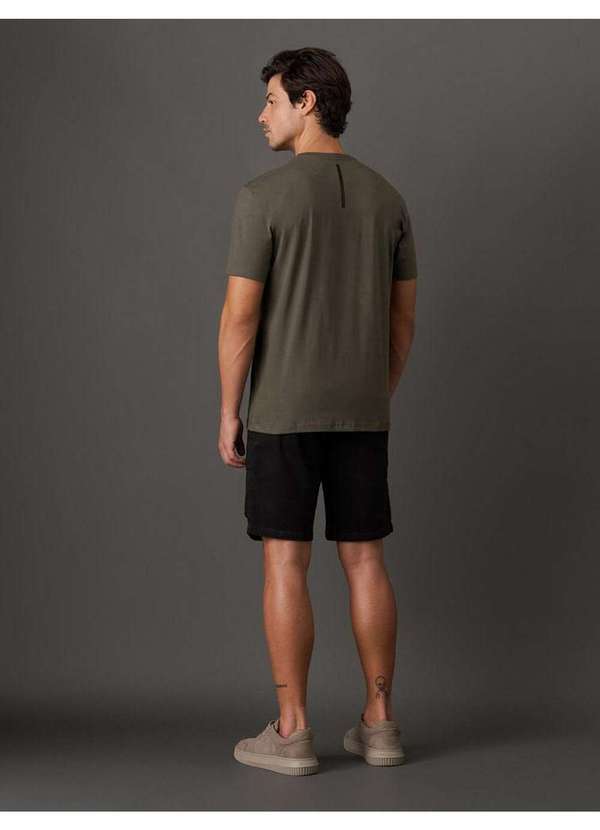Calvin Klein Jeans - Camiseta Masculina Gel Calvin Klein Jeans - Militar Verde 2