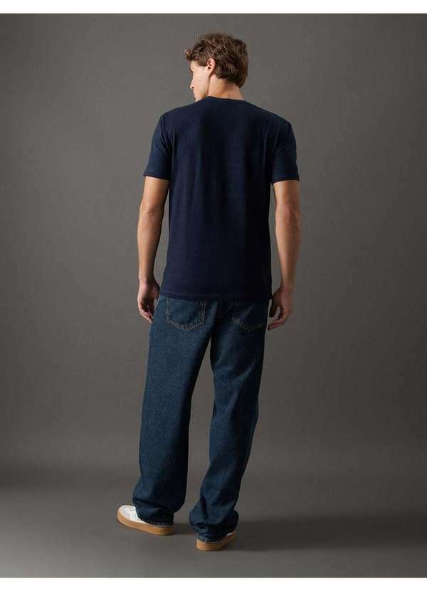 Calvin Klein Jeans - Camiseta Masculina Indigo Calvin Klein Jeans - Marinho Azul