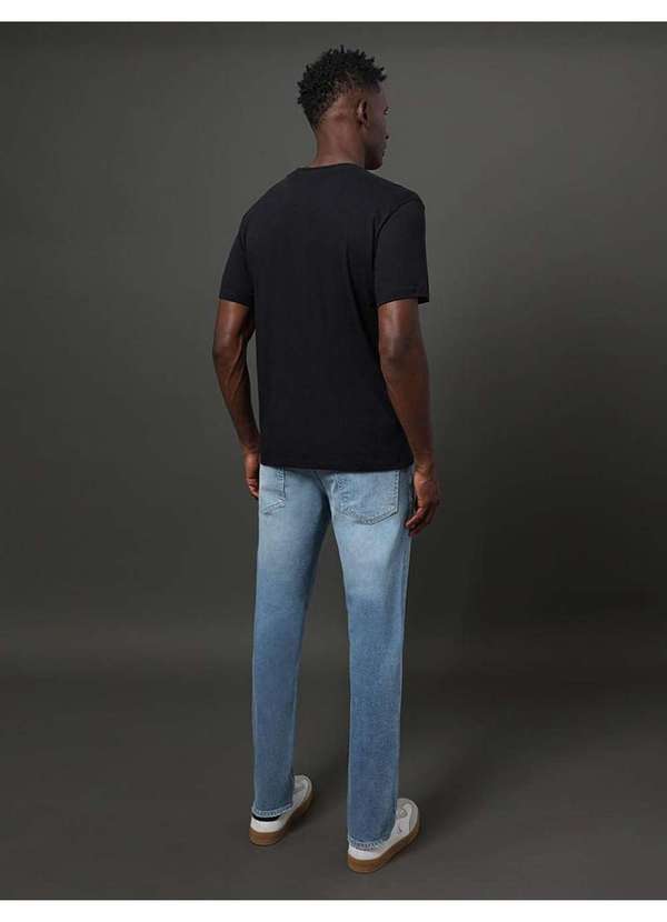 Calvin Klein Jeans - Camiseta Masculina Keep Going Calvin Klein Jeans - Preto Preto 2