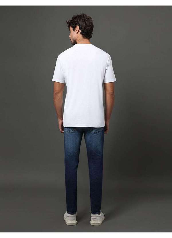 Calvin Klein Jeans - Camiseta Masculina Movements Calvin Klein Jeans - Branco Branco 4