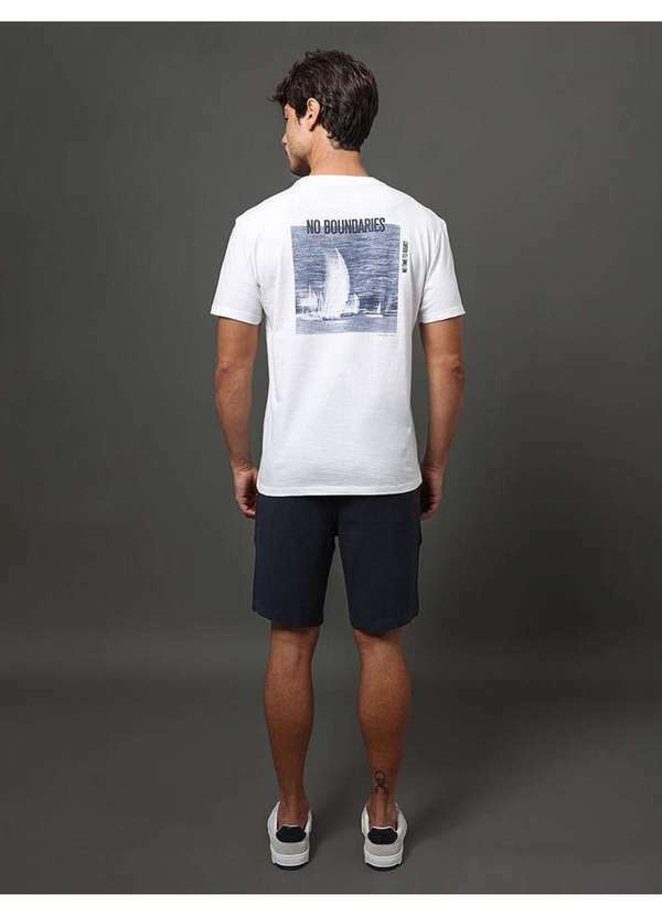 Calvin Klein Jeans - Camiseta Masculina no Boundaries Calvin Klein Jeans - Branco Branco 2