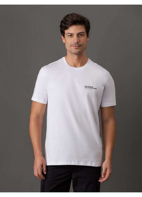 Calvin Klein Jeans - Camiseta Masculina no Maps Calvin Klein Jeans - Branco Branco