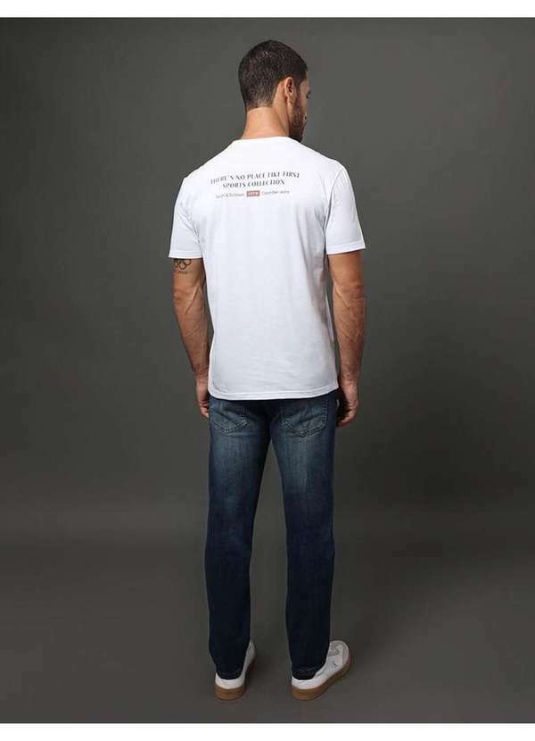 Calvin Klein Jeans - Camiseta Masculina no Place Like 1st Calvin Klein Jeans - Branco Branco