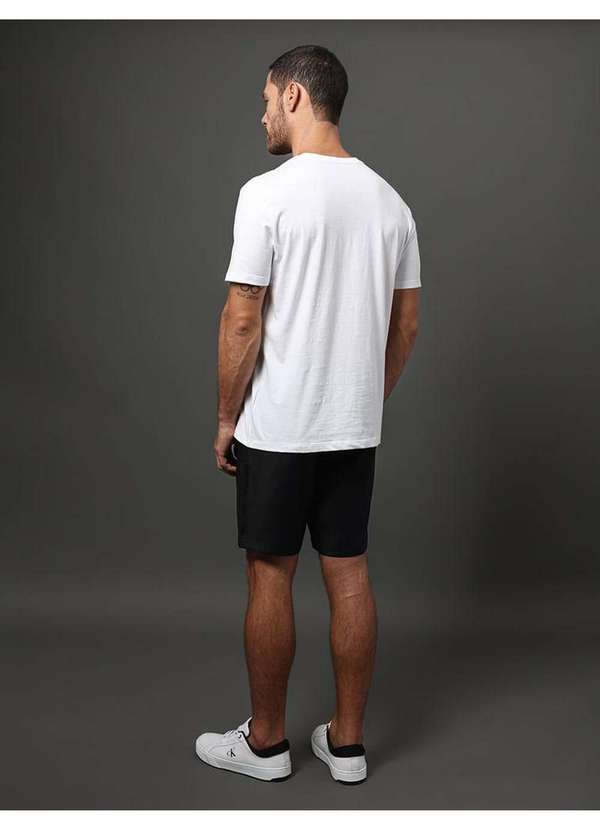 Calvin Klein Jeans - Camiseta Masculina Now Calvin Klein Jeans - Branco Branco 2