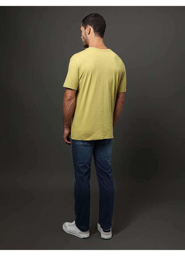 Calvin Klein Jeans - Camiseta Masculina Now Calvin Klein Jeans - Verde 3
