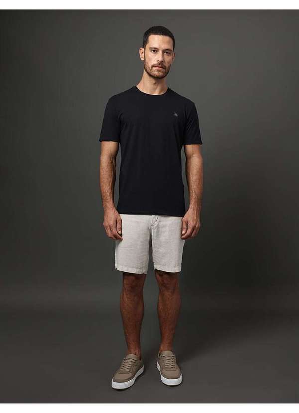 Calvin Klein Jeans - Camiseta Masculina Patch Calvin Klein Jeans - Preto Preto 3