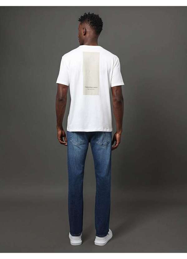Calvin Klein Jeans - Camiseta Masculina Push Your Limits Calvin Klein Jeans - Off Whit Branco 2