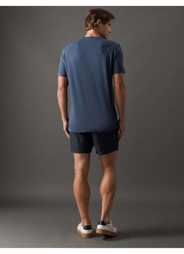 Calvin Klein Jeans - Camiseta Masculina Re Issue Calvin Klein Jeans - Indigo Azul
