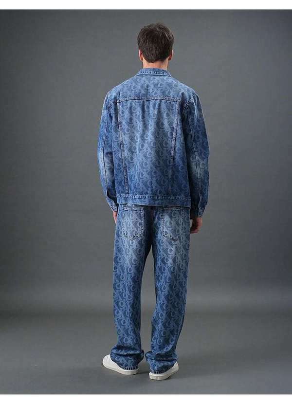 Calvin Klein Jeans - Jaqueta Jeans Masculina Oversized Calvin Klein Jeans - Azul Médio Azul