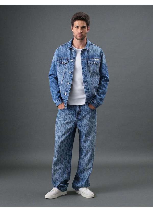 Jaqueta Jeans Oversized Masculina Jeans Feminina Jeans Oversized