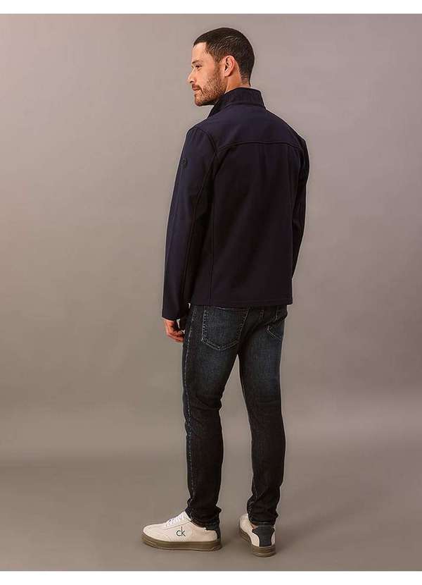 Calvin Klein Jeans - Jaqueta Masculina Basic Aquaguard Calvin Klein - Azul Royal Azul 4